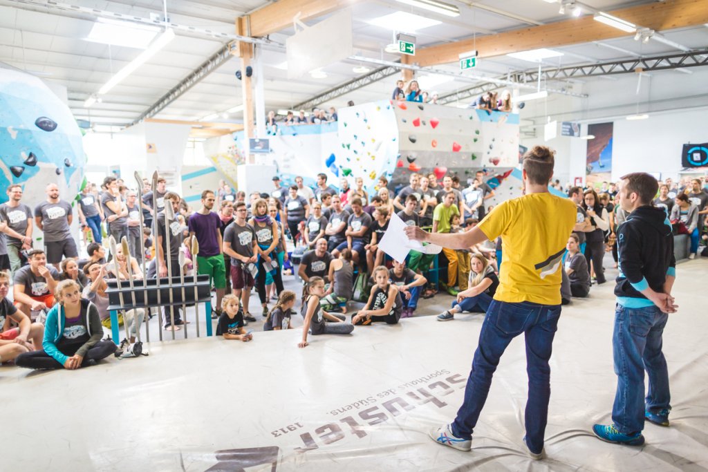 Spaßwettkampf Soulmoves Süd 10.1 in der Boulderwelt München Ost