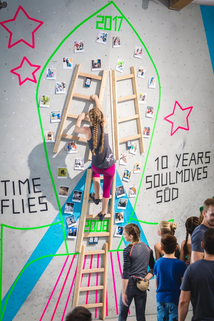 Spaßwettkampf Soulmoves Süd 10.1 in der Boulderwelt München Ost