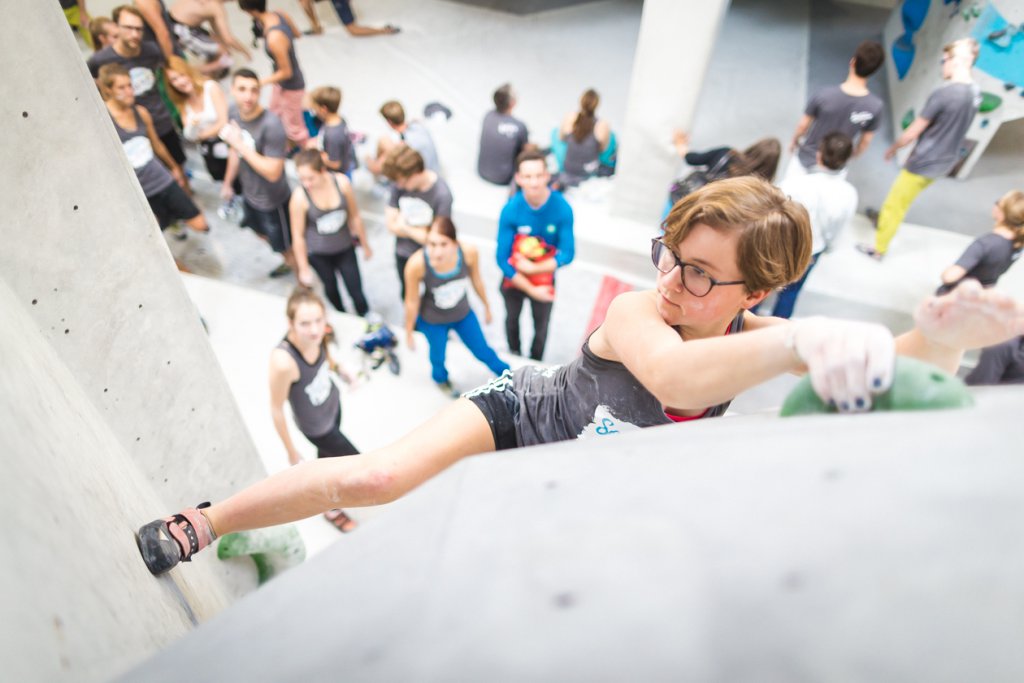 Spaßwettkampf Soulmoves Süd 10.1 in der Boulderwelt München Ost