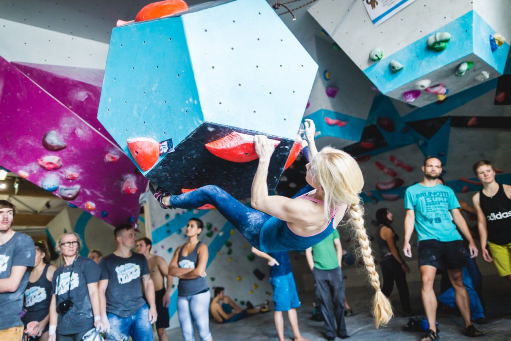 Spaßwettkampf Soulmoves Süd 10.1 in der Boulderwelt München Ost