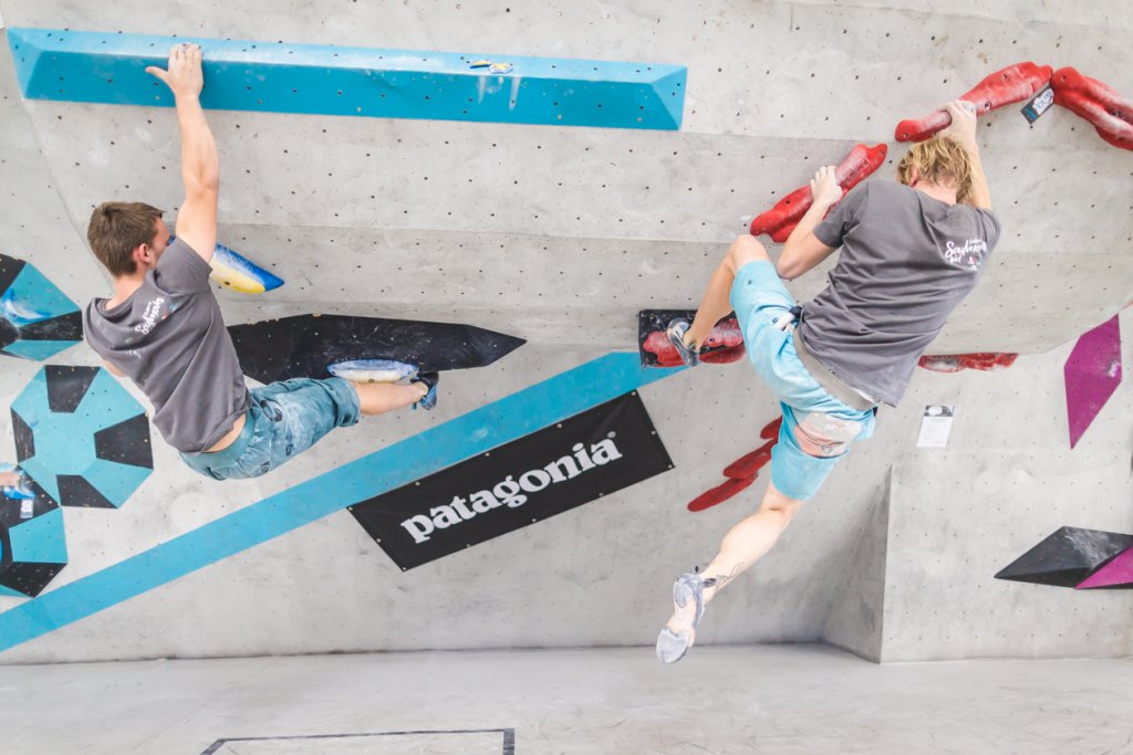 Spaßwettkampf Soulmoves Süd 10.1 in der Boulderwelt München Ost
