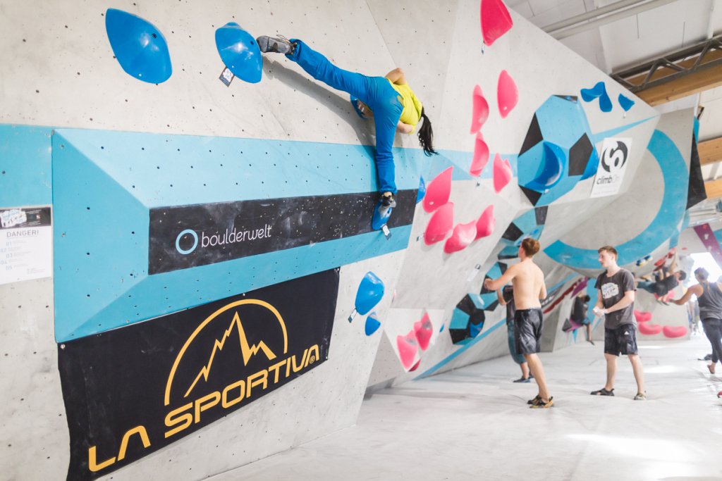 Spaßwettkampf Soulmoves Süd 10.1 in der Boulderwelt München Ost
