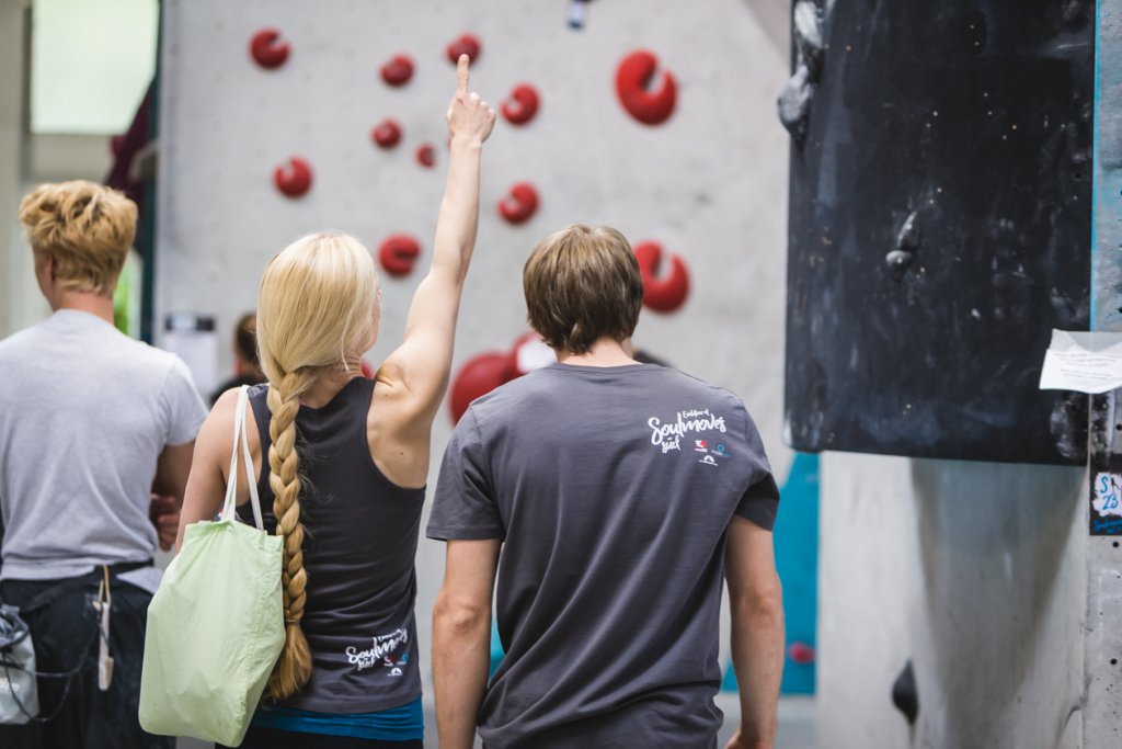Spaßwettkampf Soulmoves Süd 10.1 in der Boulderwelt München Ost