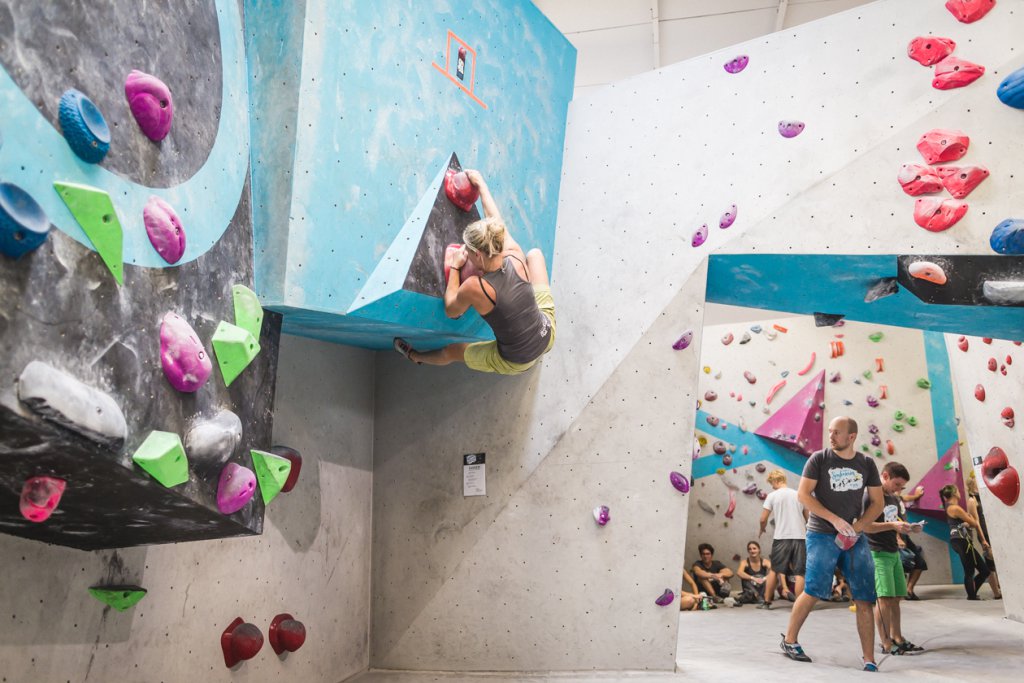 Spaßwettkampf Soulmoves Süd 10.1 in der Boulderwelt München Ost