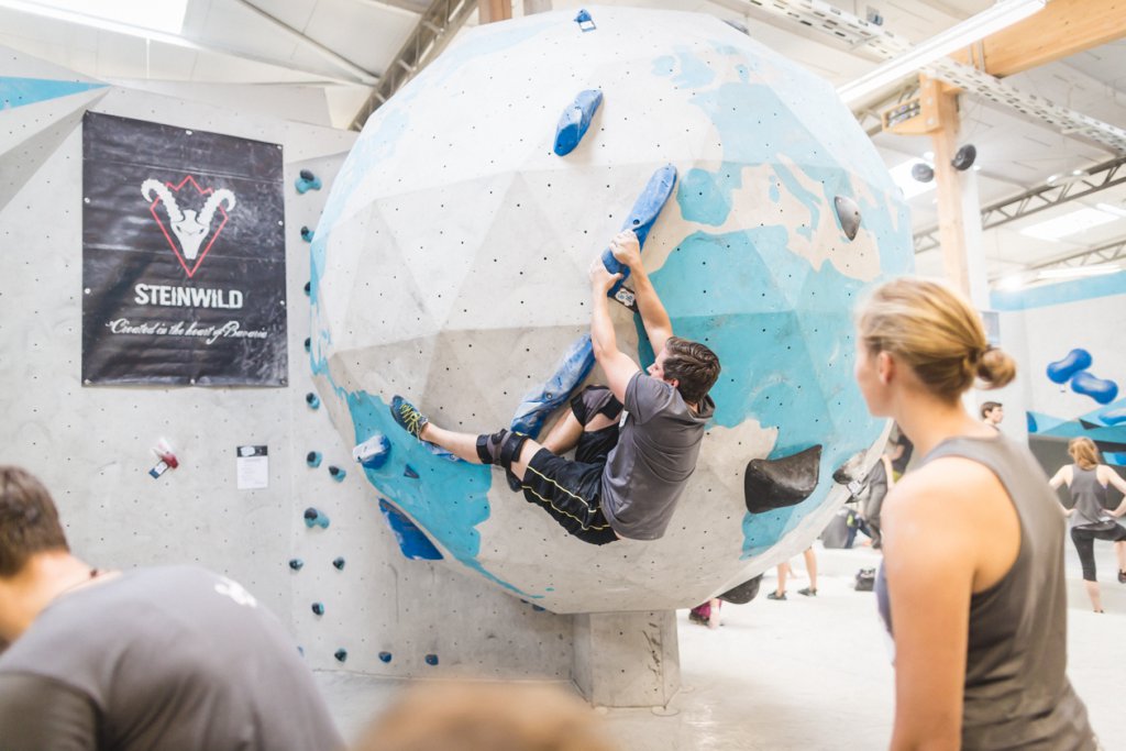 Spaßwettkampf Soulmoves Süd 10.1 in der Boulderwelt München Ost