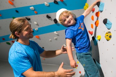 Boulderwelt Dortmund Kinderwelt Bouldern für Kinder