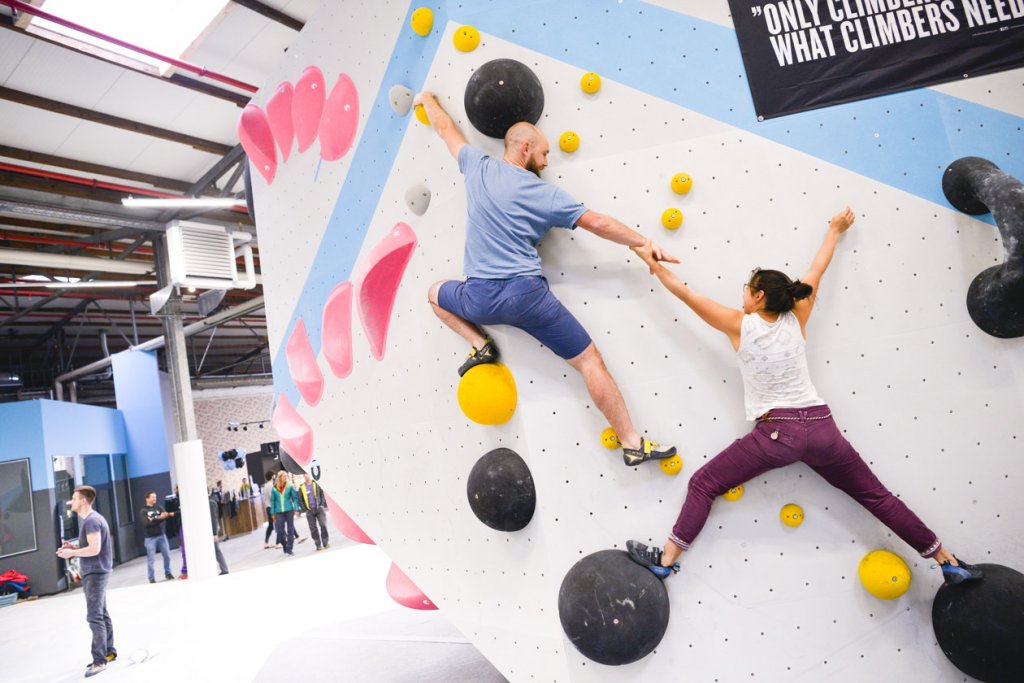 Große Eröffnung der Boulderwelt Dortmund - Samstag