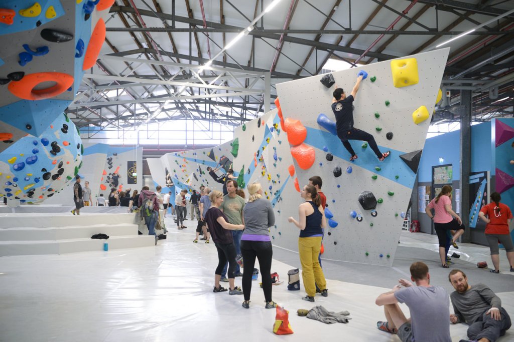 Große Eröffnung der Boulderwelt Dortmund - Samstag