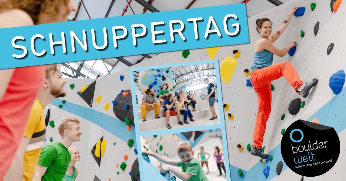 Boulderwelt Dortmund Schnuppertag 11.5.2019