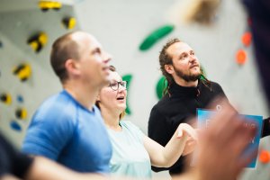 Eindrücke vom ersten Schnuppertag in der Boulderwelt Dortmund