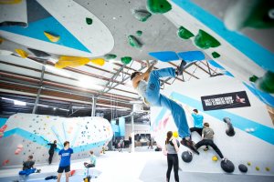 Eindrücke vom ersten Schnuppertag in der Boulderwelt Dortmund