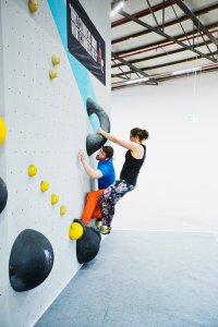 Eindrücke vom ersten Schnuppertag in der Boulderwelt Dortmund