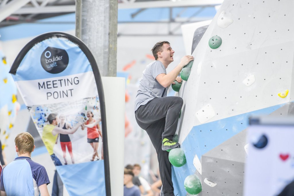 Schnuppertag 2020 in der Boulderwelt Dortmund - die Möglichkeit die Boulderwelt und die Trendsportart kennenzulernen.