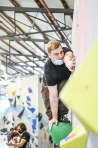 Tech Session im März 2022 in der Boulderwelt Dortmund