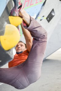 Tech Session im März 2022 in der Boulderwelt Dortmund