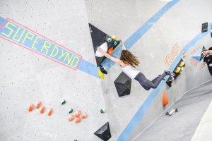 Tech Session im März 2022 in der Boulderwelt Dortmund