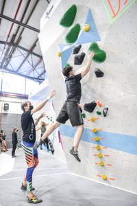 Tech Session im März 2022 in der Boulderwelt Dortmund