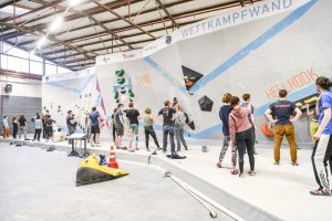 Tech Session im März 2022 in der Boulderwelt Dortmund