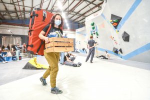 Tech Session im März 2022 in der Boulderwelt Dortmund