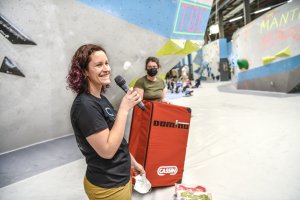 Tech Session im März 2022 in der Boulderwelt Dortmund