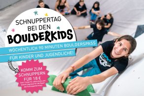 Boulderkids Schnuppertag in der Boulderwelt Dortmund