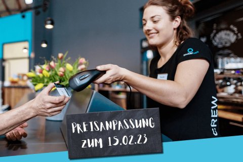 Preisanpassung zum 15.2.2023 in der Boulderwelt Dortmund
