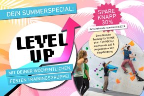 30 Prozent Rabatt mit dem Summerdeal unserer Trainingsgruppen im Juli und August