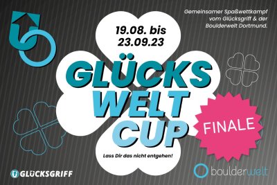 Glücksweltcup - Finale in der Boulderwelt Dortmund am 23.9.2023