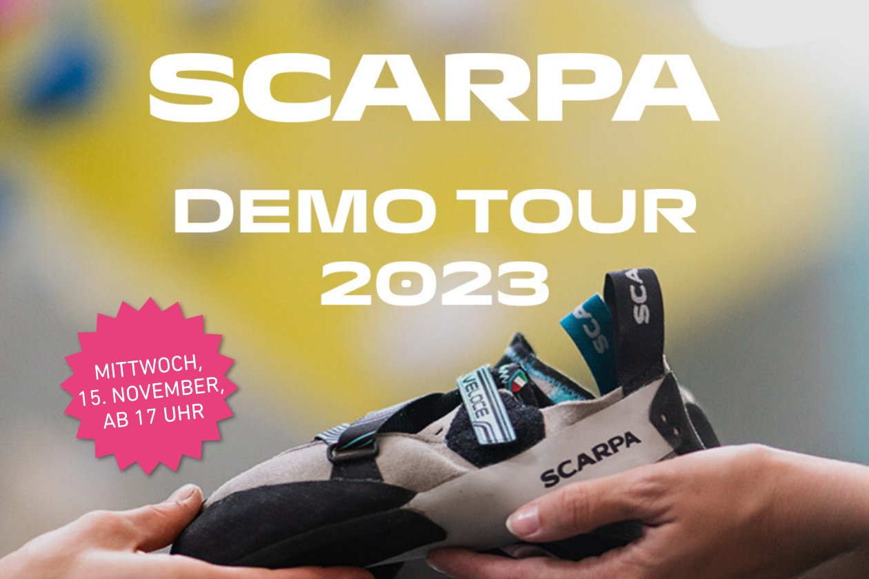 Scarpa Demo Tour am Mittwoch, 15. November