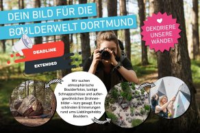 Boulderwelt Dortmund - Fotoaktion 2024, wir suchen die schönsten Boulderfotos