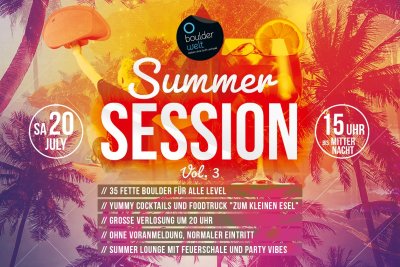 Boulderweltt Dortmund Summer Session Event
