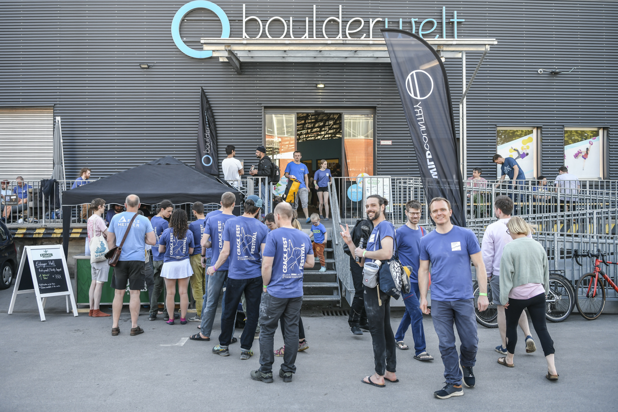 Crack Fest Festival 8.5. bis 10.5. in der Boulderwelt Dortmund