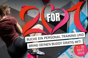 Personal Training Deal 2for1 September