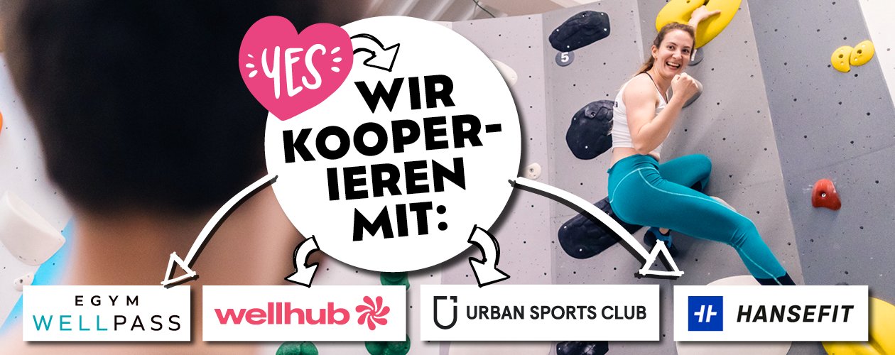 Wir kooperieren mit Hansefir, Urban Sports Club, EGYM Wellpass und Wellhub
