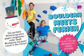 Weihnachtsferienprogramm in der Boulderwelt Dortmund