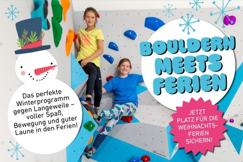 Weihnachtsferienprogramm in der Boulderwelt Dortmund