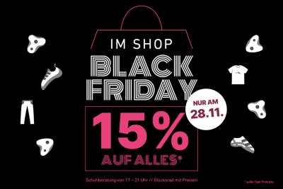 Black Friday im Shop
